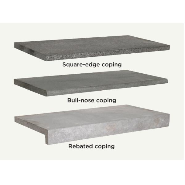 20mm Hotel Outdoor Porcelain Pool Edge Tiles for Swimming Pool Coping Decoration