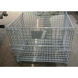 1000kg Galvanized Stackable Wire Mesh Storage Cages