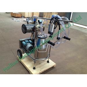 Hand Operated Mobile Milking Machine Household Cows Milking