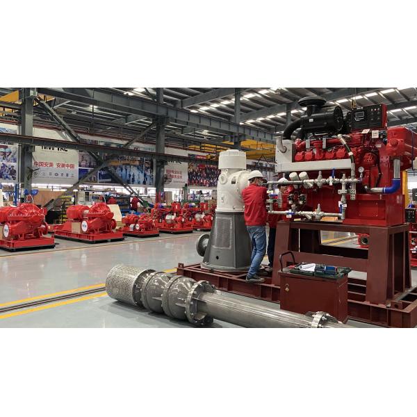 3500 GPM Vertical Turbine Fire Pump Sea Water Application