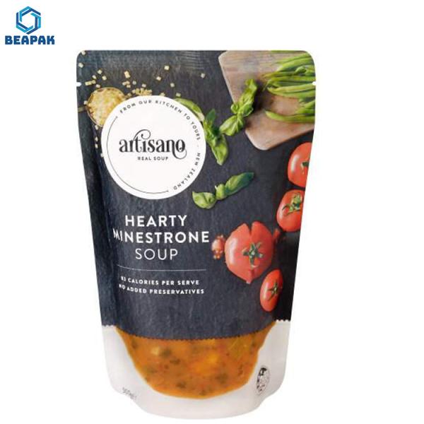 Buy Temperature Resistant Stand Up Retort Packaging Pouch at wholesale prices