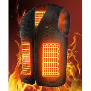 Quality USB Charging Warming Heated Vest Graphene Electric Winter Coat for sale