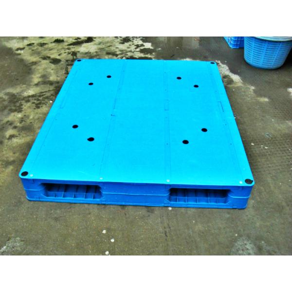 Welded / Integrated Solid Face Plastic Euro Pallets For Food Storage
