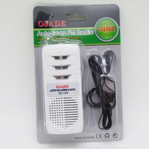 Portable FM Speaker Radio OE-1305 with Built-In Speaker OEM for Promotion