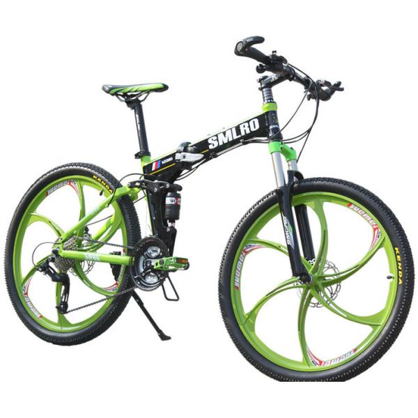 Disc Brake 26 Inch Dual Suspension Folding Mountain Bike