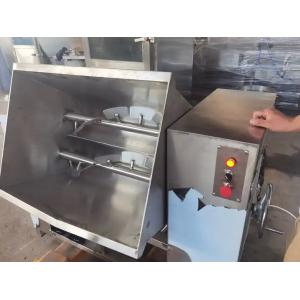 4kw Food Processing Machines 304 Stainless Steel meat mixing machine