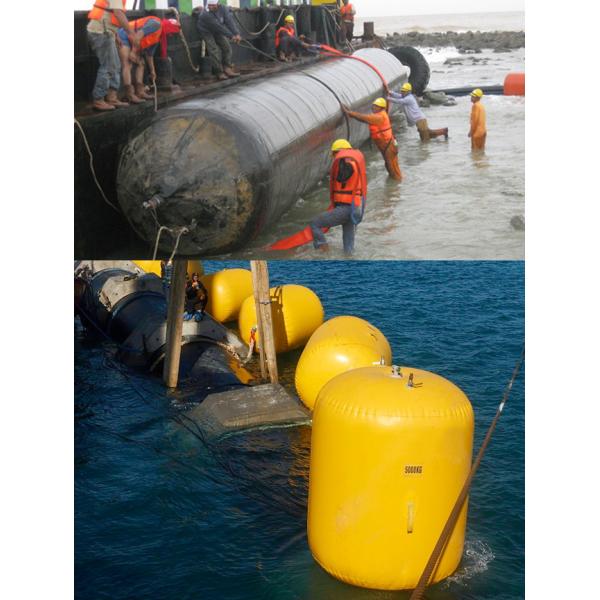Universal Dock Marine Salvage Airbags Inflatable Rubber Bag ISO9001 Approved