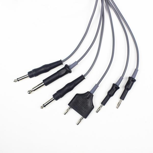 Buy 3.00M Reusable Bipolar Forceps Cable Silicone Coated Autoclavable at wholesale prices