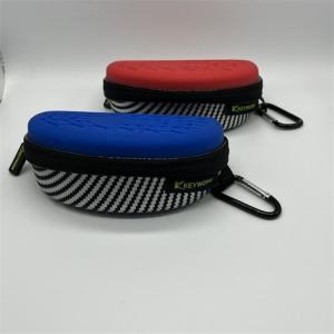 Quality Rubber Bespoke Logo Hard Zipper Glasses Case Handhold Eyeglasses Case 16*8*7.5CM for sale