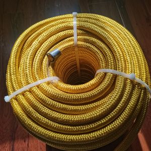 Quality 16mm 18mm Double Braided UHMWPE Rope With Polyester Jacket Floating With Competitive Price for sale