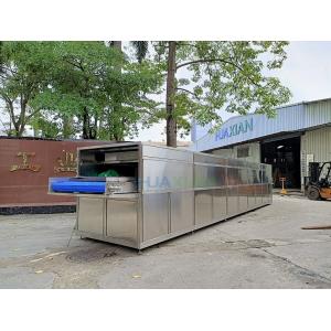 ­4°C 800 Crates Vegetables Hydro Cooler With Automatic Plastic Conveyor Belt