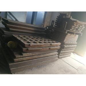 PE250x400 Movable Plate Mn22 Jaw Plate Crusher Spare Parts