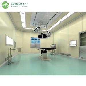 Quality AMBER Customized Modular Laminar Hospital Theatre Design and Construction for sale