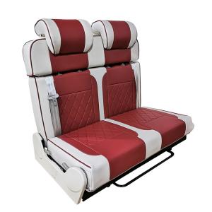 Quality Double Sofa Passenger Seat For Motorhome Rv Modified Car Seats for sale
