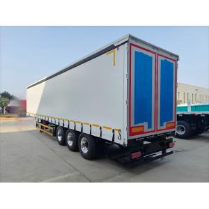 Versatile CIMC Tarped Semi-Trailer Frames New Design Durable Customizable for