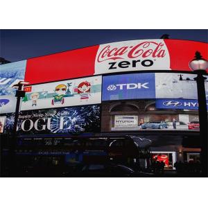 P10 Outdoor Led Screen , Waterproof IP65 Curved Video Wall