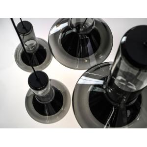 Modern Minimalist Glass Horn Pendant Lamp Bar Restauran Cafe Whistle Medium