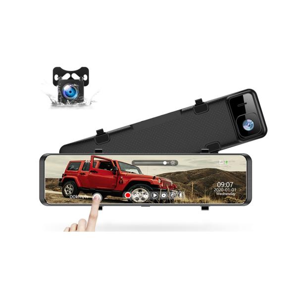 Buy Voice Control 11.26 12 Inch IPS 1080P Dash Cam Security Recording at wholesale prices