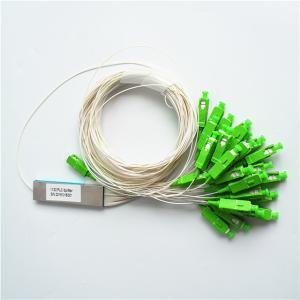 Quality ABS Box Type 1x32 PLC Optical Audio Cable Splitter Ceramic Inner With SC / APC Connector for sale