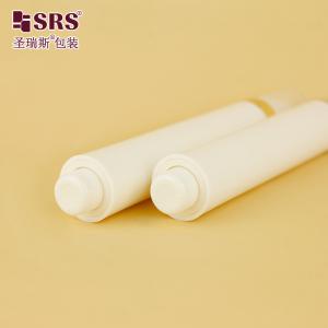 AY 15ML Injection White Glossy Matte Finished Round Pen Shape Airless Roll On