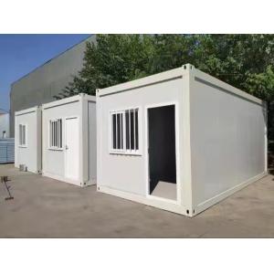 Waterproof Steel Tiny Prefab Flat Pack Container Homes Outside Prefabricated