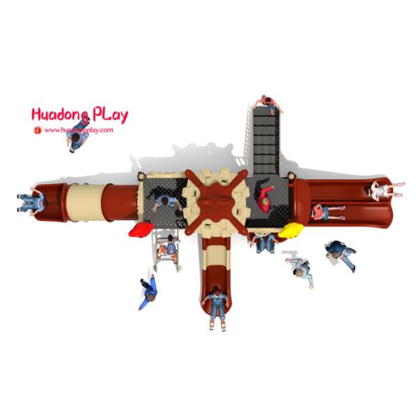 Magic House Series Slide Play Equipment Small Size Fashion Cute Design High Reliability