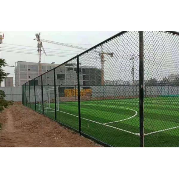 Buy 4 Ft 4.8mm Galvanized Chain Link Fence 55x55mm Aperture at wholesale prices
