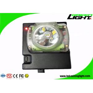 6800mA Waterproof Rechargeable LED Mining Headlamp 232lum 13000Lux Smart OLED