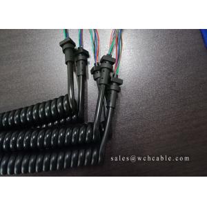 Quality Customizable UL Spiral Cable with Oil Resistant PVC Insulation for sale