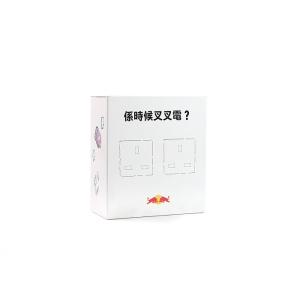 CMYK Food Storage Cardboard Boxes Tray With Drink Holder