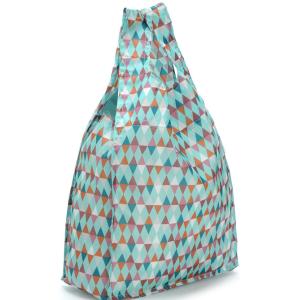 Long Handles Recycled Shopping Bag Sublimation Printing 190T Square Stitching