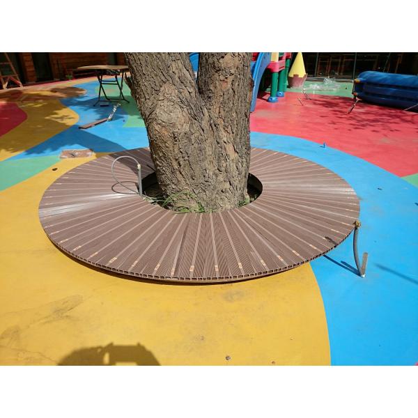 Buy Engineered Wood Deck WPC Composite Decking Plastic Floor Profiles at wholesale prices