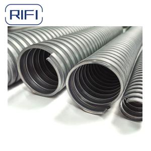 Metallic FMC Electrical Flexible Conduit And Fittings Strong Connection
