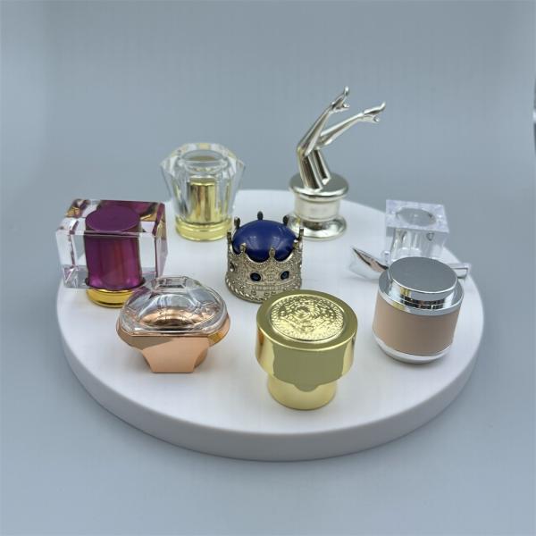 Buy 15mm Diameter Non Spill ABS Plastic Perfume Bottle Cap with 100°C Temperature Resistance at wholesale prices