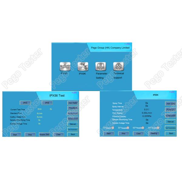 IEC60529 Comprehensive Waterproof Test Chamber for IPX9K and IPX6K Tests