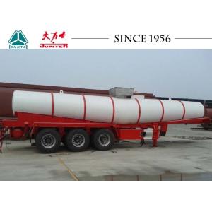 China Sulphuric Chemical Tanker Trailer , 21000 Liters Stainless Steel Chemical Tankers on sale