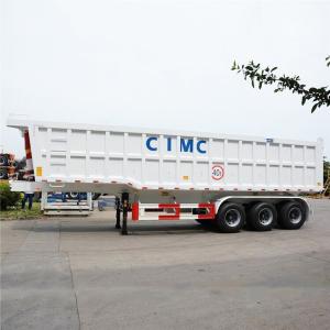 Quality 50mm Kingpin 3 Axle Payload 60T Tractor Tipper Trailers for sale