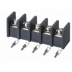 2504 Type Barrier Terminal Blocks For Different PCB Layout PC Material Clear