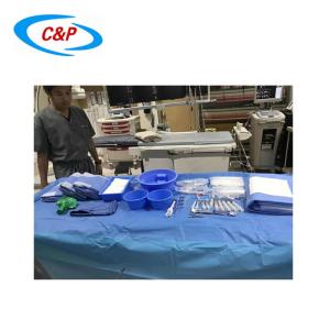 One Side Waterproof Disposable Sterile Cardiovascular Pack Hospitals And Clinics
