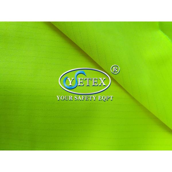Anti Static Cotton High Visibility Fabric / Safety Clothing Fire Retardant