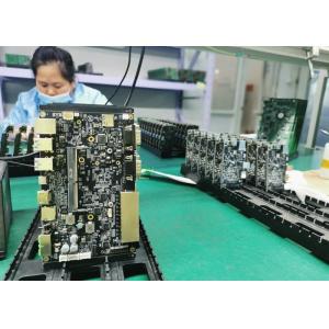 Black Fr4 Electronics Dip Assembled Pcb Smt For Industrial Control