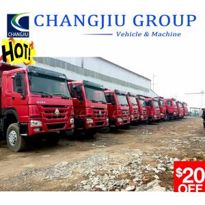Used Sinotruk HOWO Excellent Quality 6X4 371HP 375HP Dump Truck Left Hand Drive