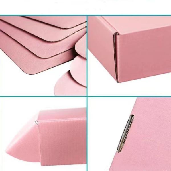 Custom Pink Skin Care Beauty Corrugated Cardboard Shipping Box The Perfect Packaging For Your Business
