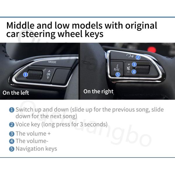 Ouchuangbo car audio gps navi system for 8.8 inch Audi A4 A5 2009-2016 android 9.0 OS 4GB+64GB octa 8 core