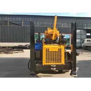 Pneumatic Tractor Mounted 8T 300m Deep Hole Drilling Machine