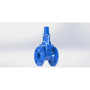 Ductile Iron Soft Sealing Gate Valve For Water Circulation / Cooling System