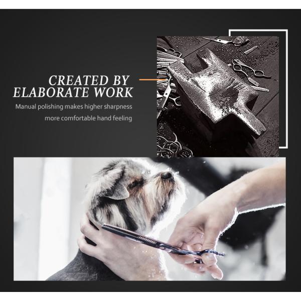 Sharp Special Hairdressing Scissors , Titanium Stainless Steel Hair Scissors