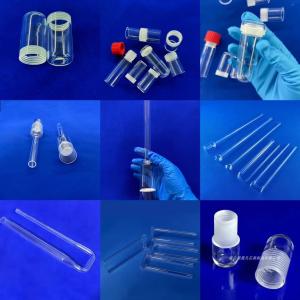 Customization Processing UV Quartz Glass Tube Reactor