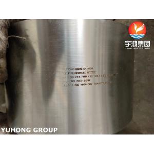 ASME SA105N Self Reinforced Heat Exchanger Nozzle High Accuracy Customized