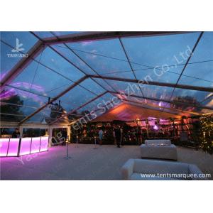 Large Span Clear Top Outdoor Wedding Event Tent With Aluminum Alloy Profile